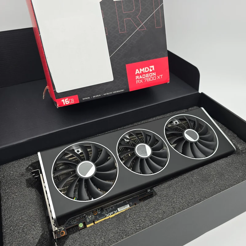 RX 7800XT XFX Speedster MERC319 16GB, AMD Radeon Gaming Graphics Card GPU