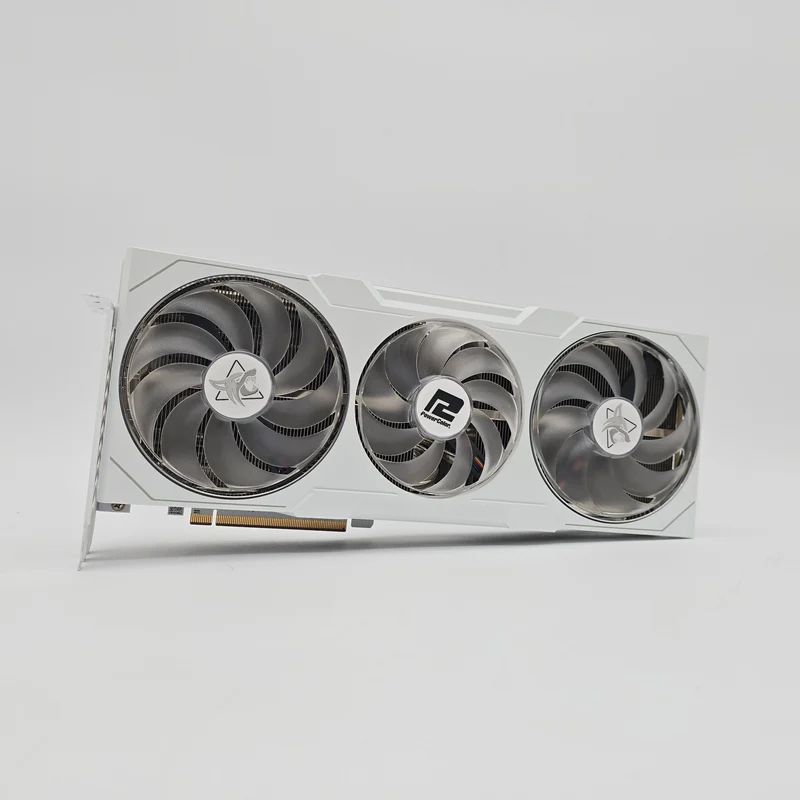 RX 7900XTX PowerColor Hellhound Spectral White Edition 24GB, AMD Radeon Gaming Graphics Card GPU