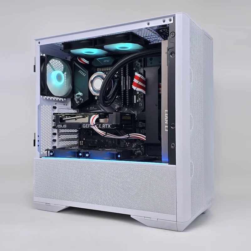 RTX 4060, Intel i9-10850K, 32GB RAM, 1.5TB, Custom Liquid Cooled Gaming PC