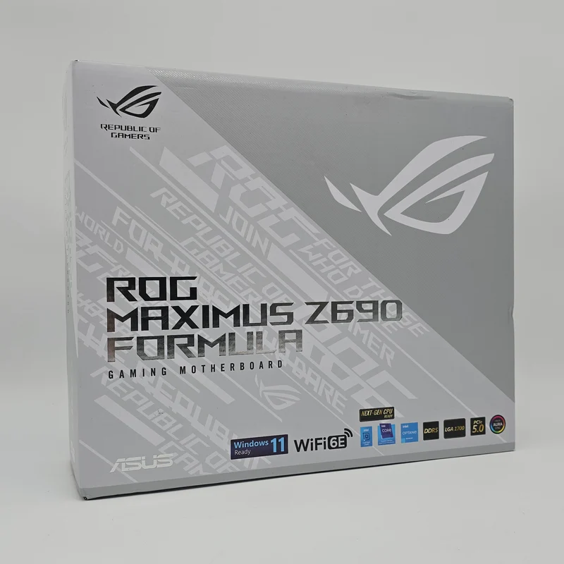 ASUS ROG Maximus Formula Z690 DDR5 White Gaming Motherboard, Intel Socket LGA 1700