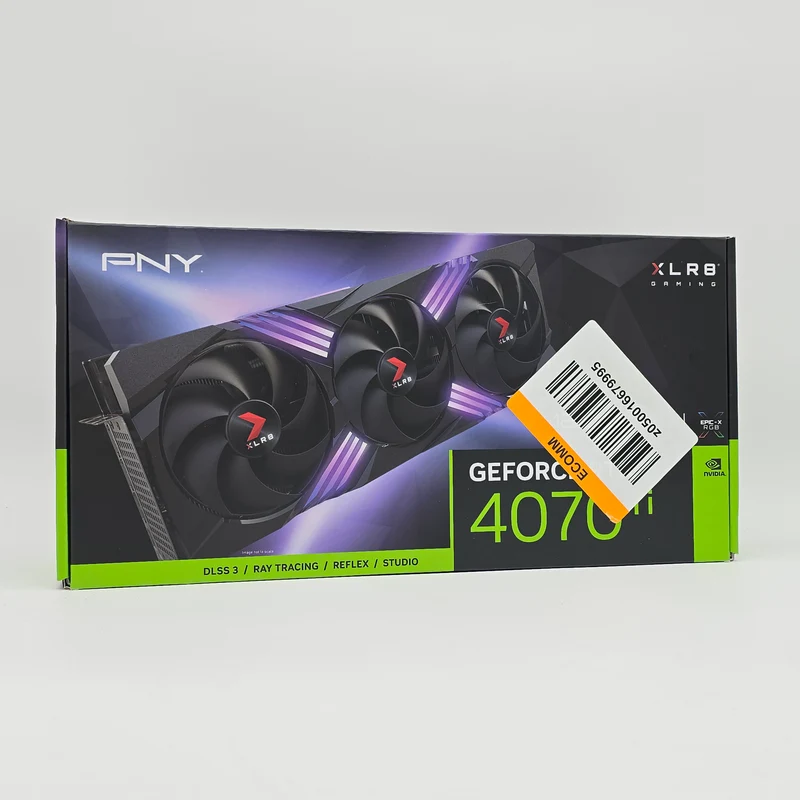 RTX 4070Ti PNY XLR8 RGB OC 12GB, NVIDIA Gaming Graphics Card GPU