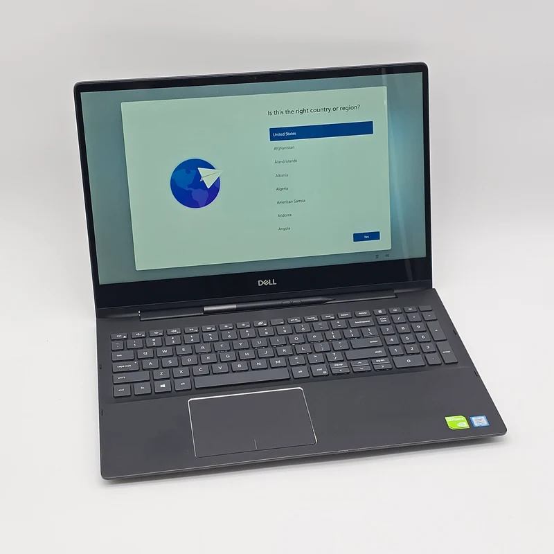 Dell Inspiron 7590 2-in-1 Laptop, NVIDIA MX250, Intel i7-8565U, 16GB RAM, 4K Multi Touch UHD