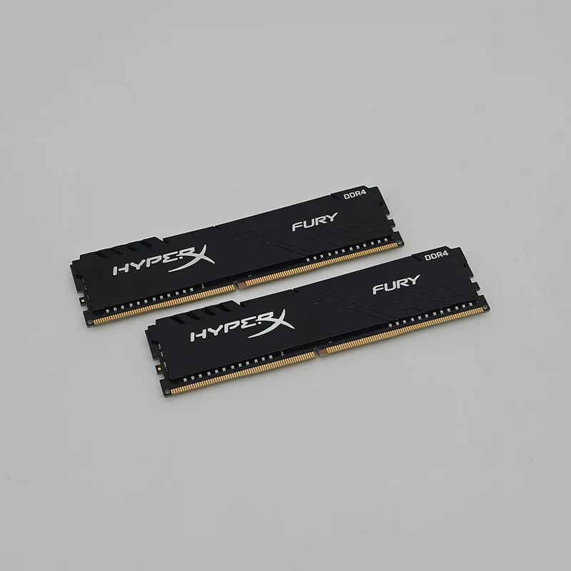 16GB DDR4 RAM HyperX Kingston Fury 3200MHz, 2x8GB Memory Black