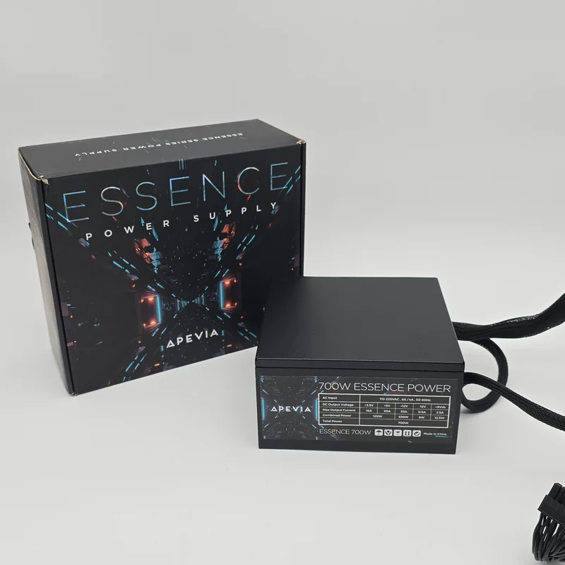 Apevia 700W Essence Gaming PSU Power Supply, Semi Modular