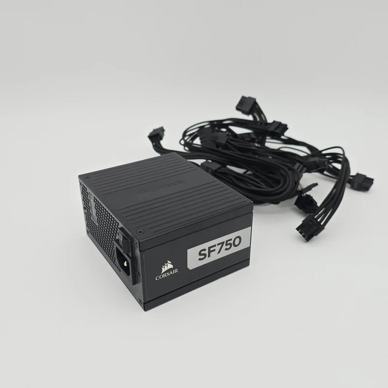 Corsair SF750 SFX Power Supply, 80+ Platinum Fully Modular Gaming PSU
