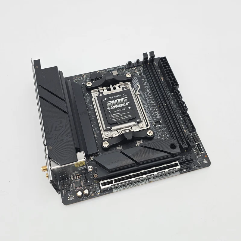 ASRock Phantom Gaming B650I Lightning WiFi AM5 Gaming Motherboard, AMD Socket AM5