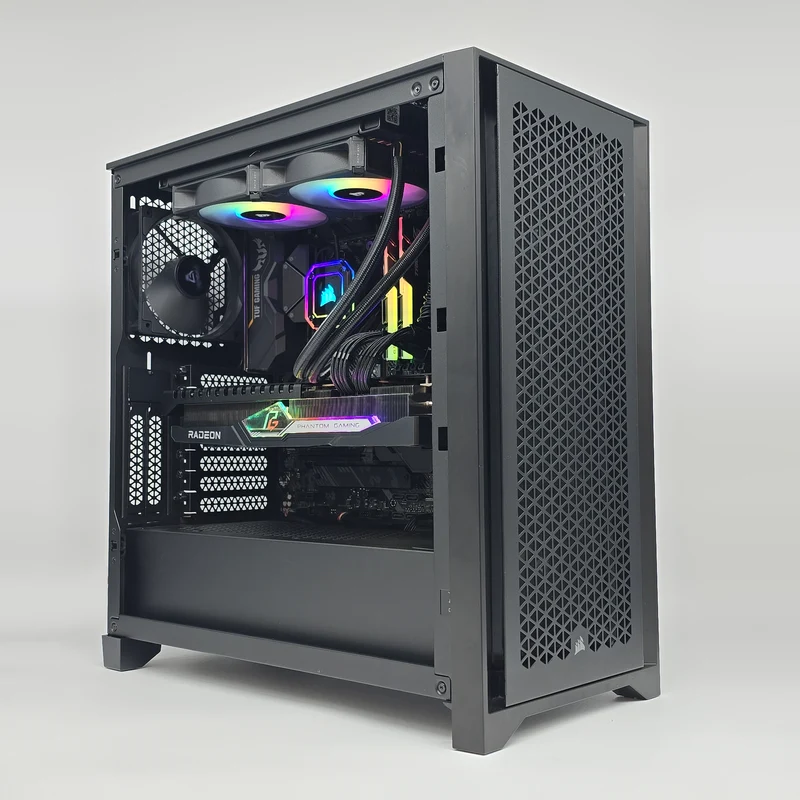 RX 7900XT, Ryzen 9 5900X, 64GB DDR4, 2TB NVMe, Custom Liquid Cooled Gaming PC
