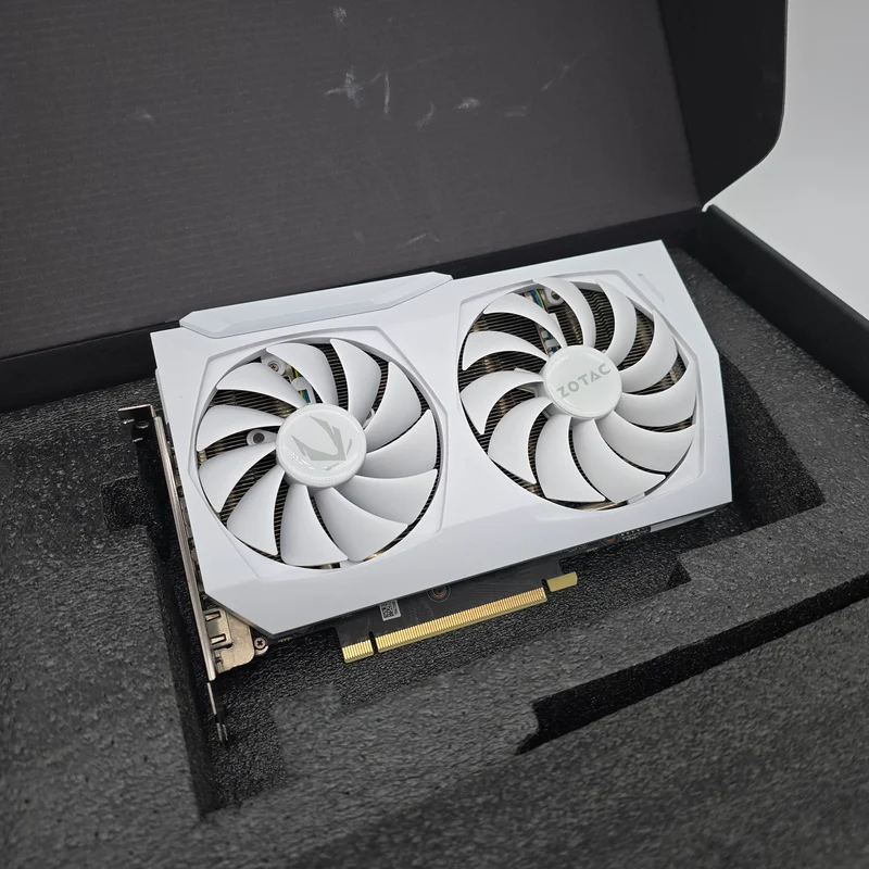 RTX 3060 Zotac AMP White 12GB, NVIDIA Gaming Graphics Card GPU