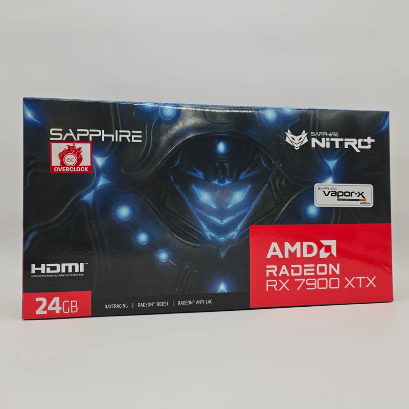 RX 7900XTX Sapphire Nitro+ 24GB, AMD RADEON Gaming Graphics Card GPU, 7900 XTX
