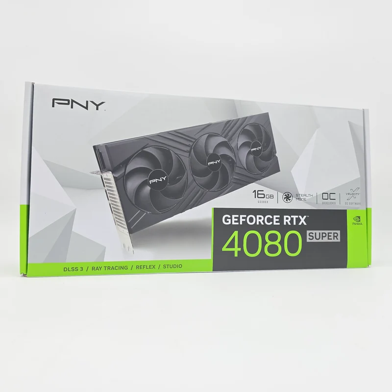 RTX 4080 Super PNY OC Edition 16GB, NVIDIA Gaming Graphics Card GPU