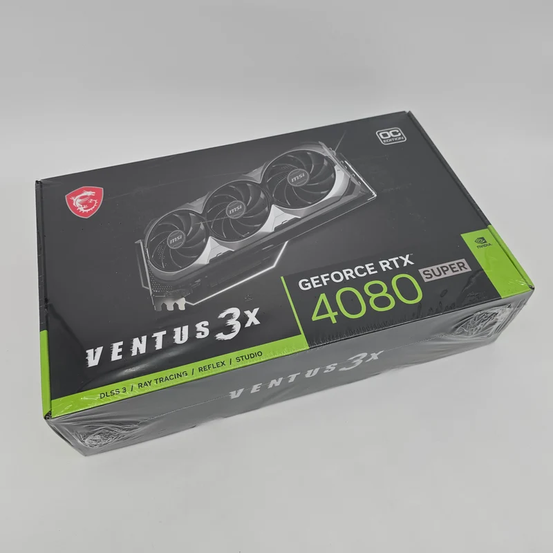 RTX 4080 Super MSI Ventus 3x OC 16GB, NVIDIA Gaming Graphics Card GPU, New Sealed