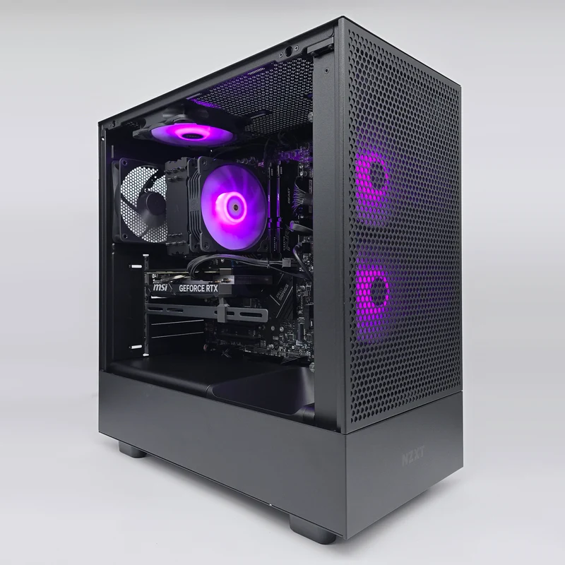 RTX 4060Ti, Intel i7-13700F, 3TB, 32GB DDR5, NZXT Flow, Custom Gaming PC