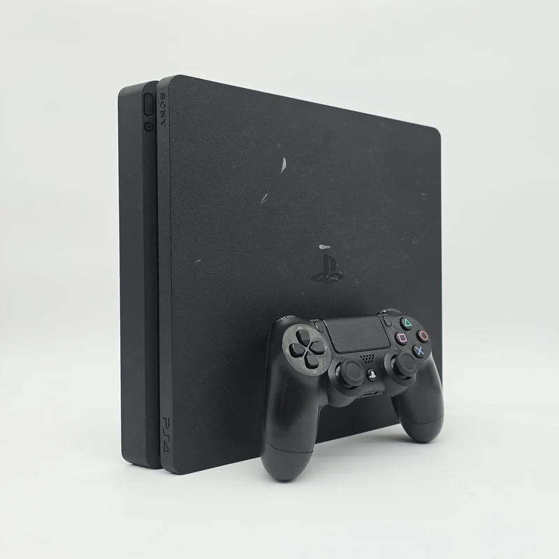 Sony Playstation 4 Slim 500GB, PS4 Slim w/ Controller, Cords