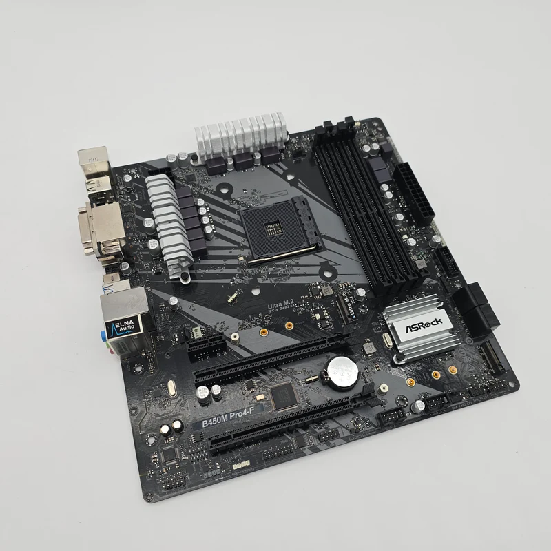 Gigabyte B450M Pro4-F Gaming Motherboard, Socket AM4 AMD Ryzen
