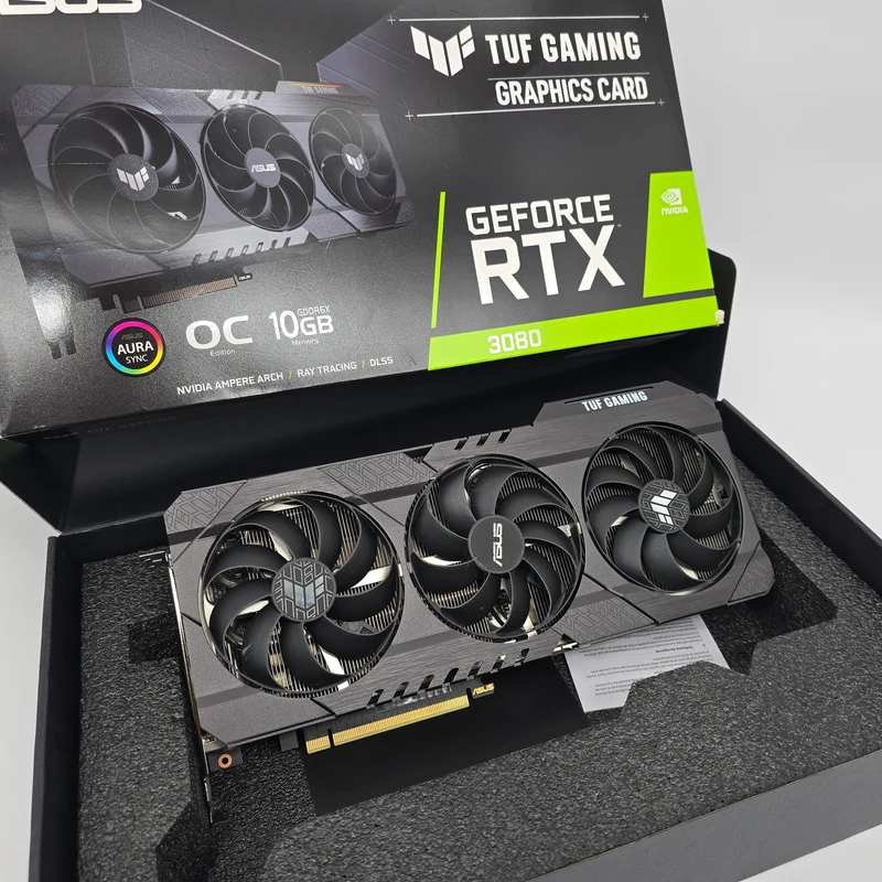 RTX 3080 ASUS TUF OC 10GB, NVIDIA Gaming Graphics Card GPU