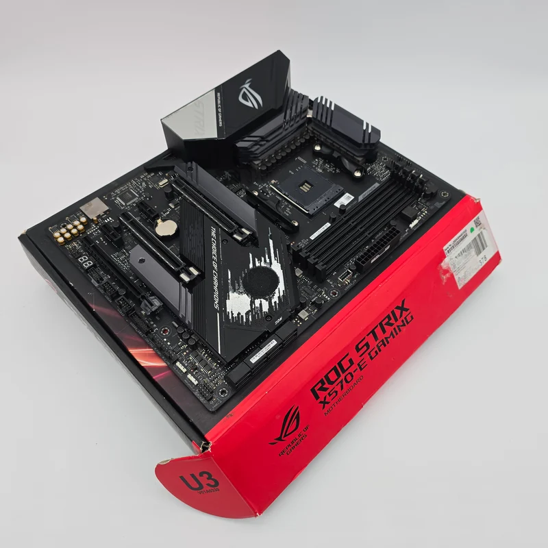 ASUS ROG STRIX X570-E Gaming, For Parts/As-Is, Socket AM4 AMD Gaming Motherboard with WiFi