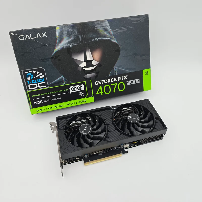 RTX 4070 Super GALAX 1-Click OC 12GB, NIVIDA Gaming Graphics Card GPU