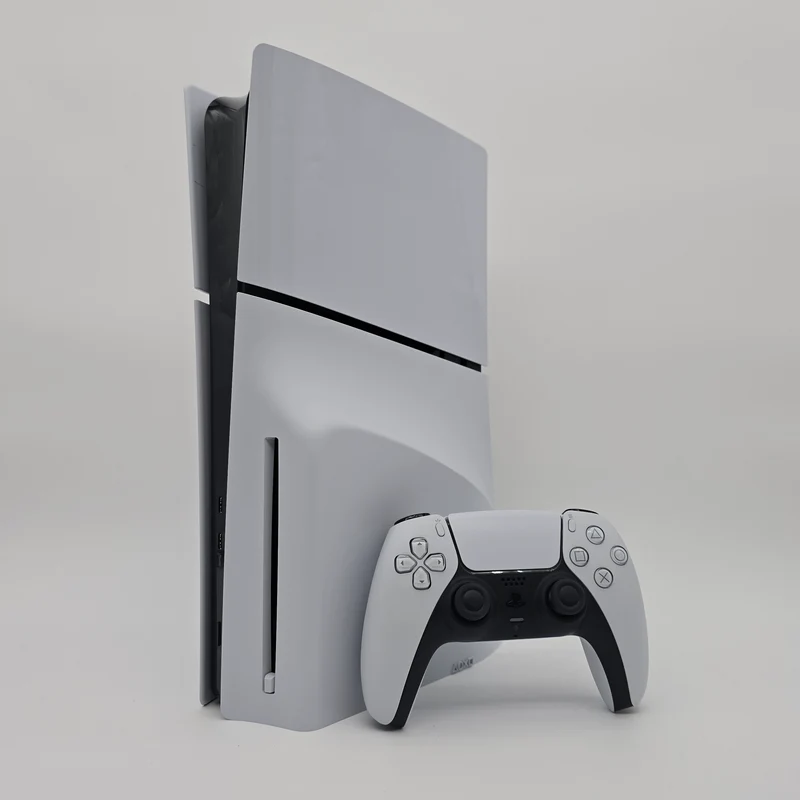 Sony Playstation 5 Slim Disk Edition 1TB, PS5 Slim Game Console w/ Controller, Cords