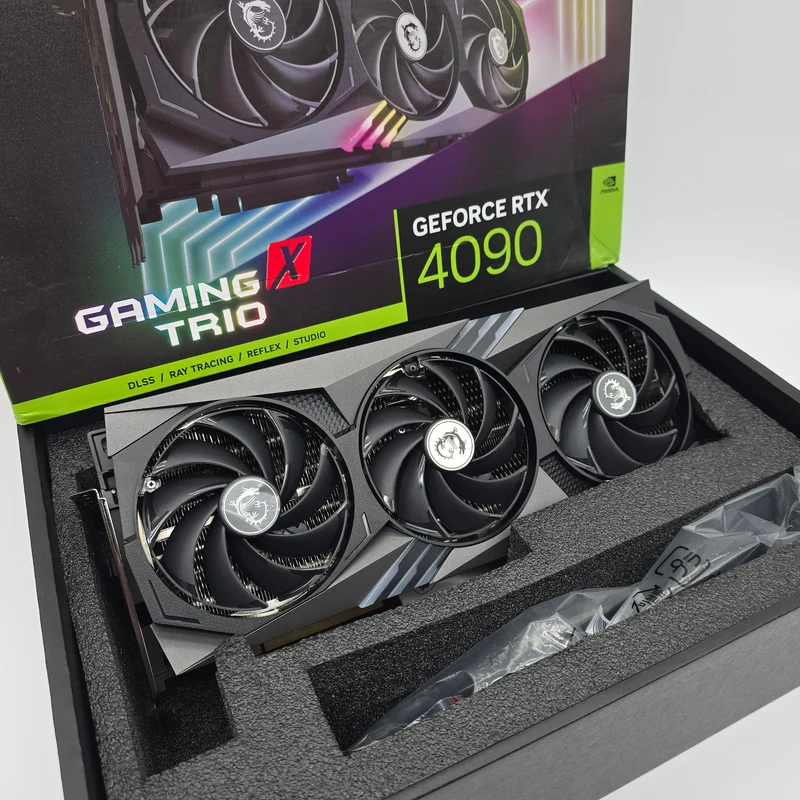 RTX 4090 Gaming X Trio MSI 24GB, NVIDIA Gaming Graphics Card GPU