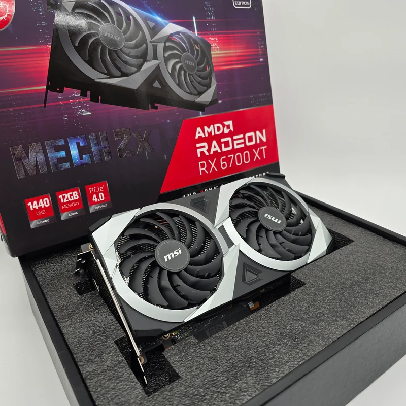 RX 6700XT 12GB MSI MECH OC, AMD RADEON Gaming Graphics Card GPU