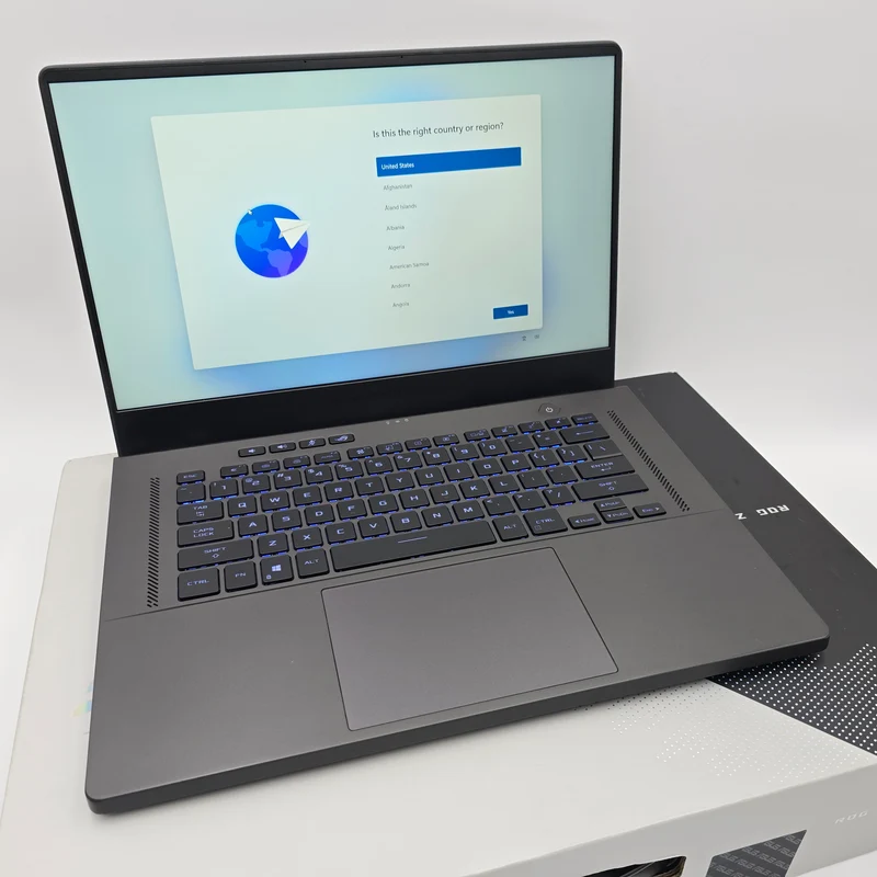 ASUS ROG Zephyrus G15, RTX 3080, Ryzen 9 5900HS, Pre-Owned Gaming Laptop
