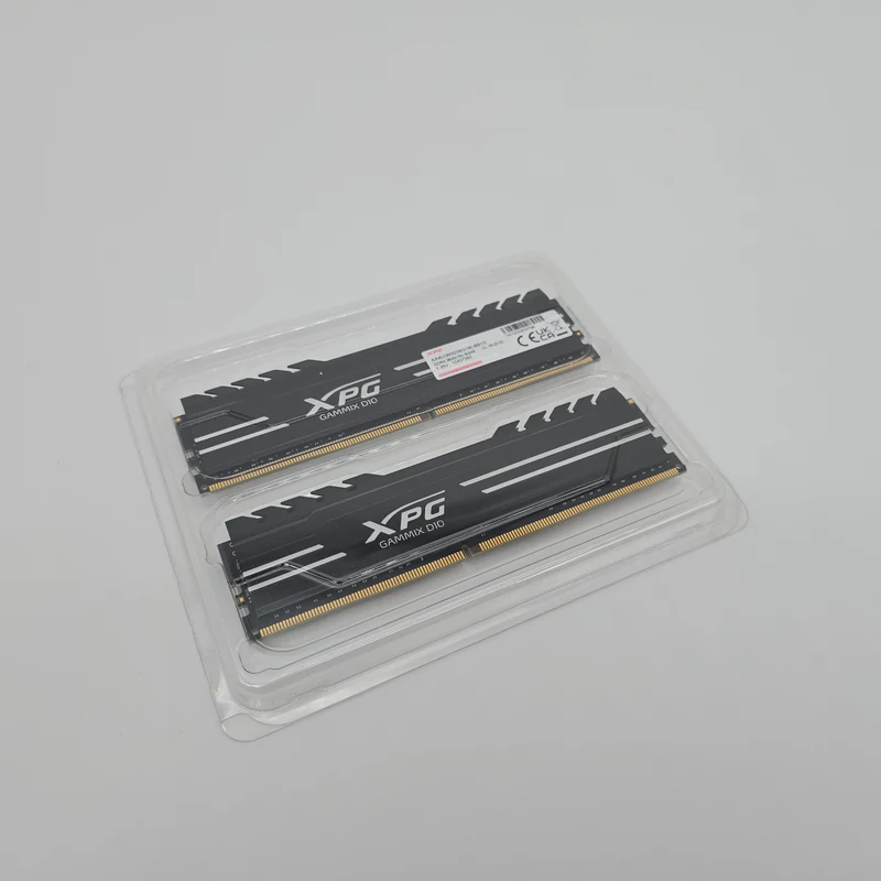 XPG Gammix D10 16GB DDR4, 3600MHz, CL18-22-22, Desktop Gaming Memory RAM (2x8GB)