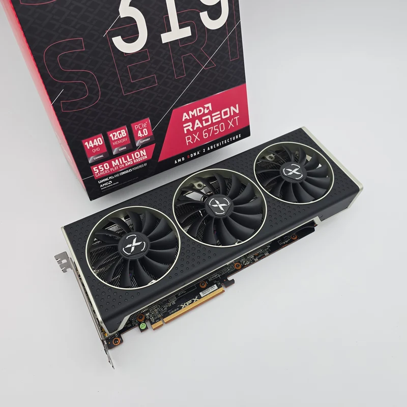 RX 6750XT XFX Speedster QICK319 12GB, AMD Radeon Gaming Graphics Card GPU